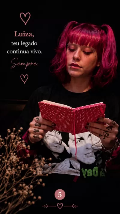 A história da Luiza continua transformando vidas. ❤️