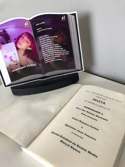 ASAS - Associação São - luizense de Autores faz homenagem à Poetisa Luiza Romero Fortes durante a 48º Feira do Livro de São Luiz Gonzaga