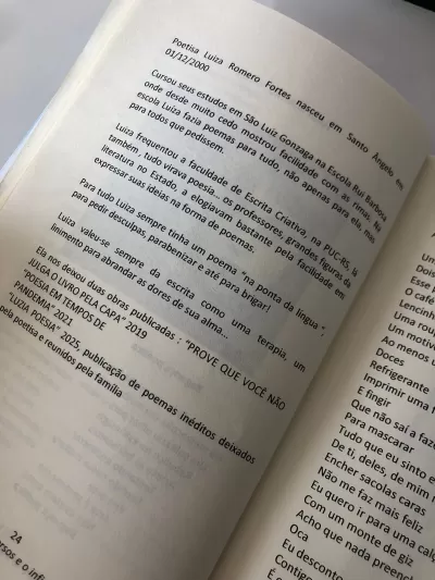 ASAS - Associação São - luizense de Autores faz homenagem à Poetisa Luiza Romero Fortes durante a 48º Feira do Livro de São Luiz Gonzaga